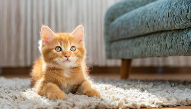 cute kitten. Cute cat image material.