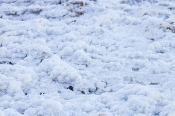 Salt Flats at Badwater Basin in Death Valley National Park, California