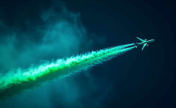 Pakistani jets flying in the sky with green smoke 23 march Pakistan day background