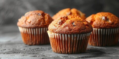 An Exquisite Selection of Frosted Cupcakes Topped with Fresh Berries and Rich Chocolate, Ready to Delight the Senses, Generative AI