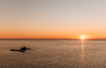 Sunset in Ischia island