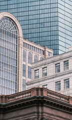 Clustered Buildings In Downtown Boston - 743099707