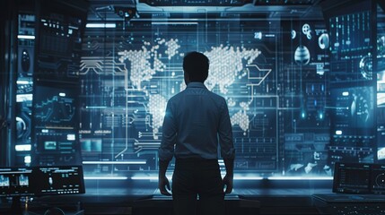 Within a Business Analytics and Data Management System, an analyst utilizes computing capabilities to create reports incorporating Key Performance Indicators and metrics linked to a database