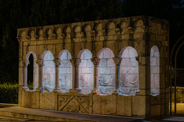 Isernia, Molise. The Fraternal Fountain.