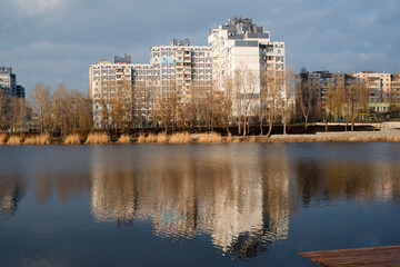 Fototapeta premium building in the city