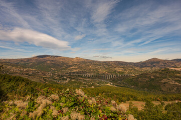 Molise, Italy. Spectacular autumn landscape