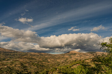 Molise, Italy. Spectacular autumn landscape