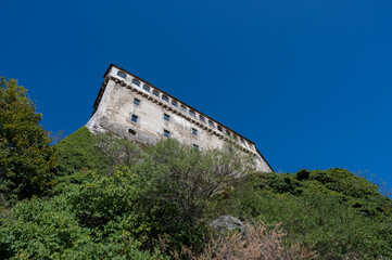 Pescolanciano, Molise. D’Alessandro Castle. View