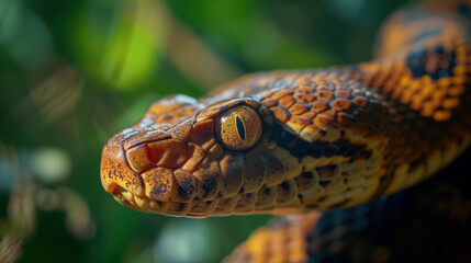 Fototapeta premium Snake, outdoor 