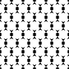Seamless pattern. Polygons motif. Simple shapes background. Figures ornament. Geometrical backdrop. Geometric wallpaper. Digital paper, textile print, web design, abstract. Vector artwork