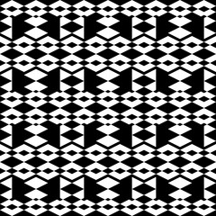 Seamless pattern. Geometrical backdrop. Rhombuses, triangles, chevrons, figures ornament. Abstract background. Polygons motif. Geometric shapes wallpaper. Digital paper, textile print, web design.