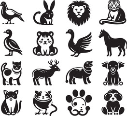 set of animals