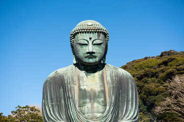 Buddha statue from Japan. Kamakura.
