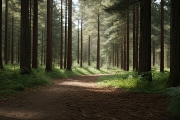 path in the woods