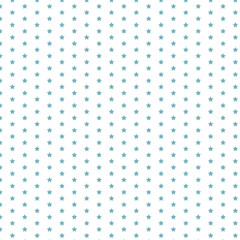 青い星柄パターン