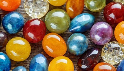 Fototapeta na wymiar oloured beads