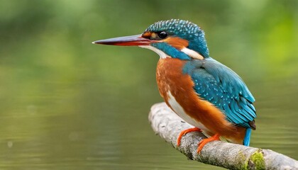 kingfisher on branch