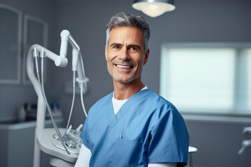 portrait of a dentist