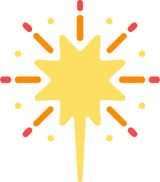 modern fireworks vector icon, simple fireworks vector icon, minimalist fireworks vector icon, fireworks vector icon, fireworks icon
