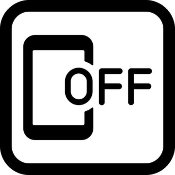 modern phone off vector icon, simple phone off vector icon, phone off vector icon, phone off icon, minimalist phone off vector icon
