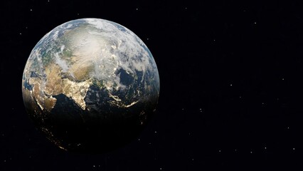 A Glimpse of Earth from Space