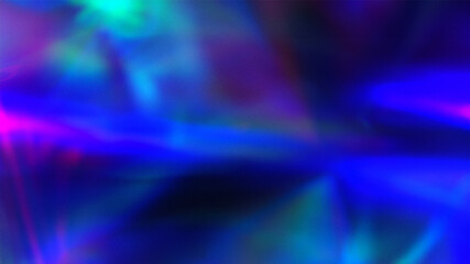 Holographic Foil, Iridescent Texture Background - Black, Blue, Abstract Grainy Design