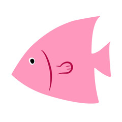 tropical fish vector