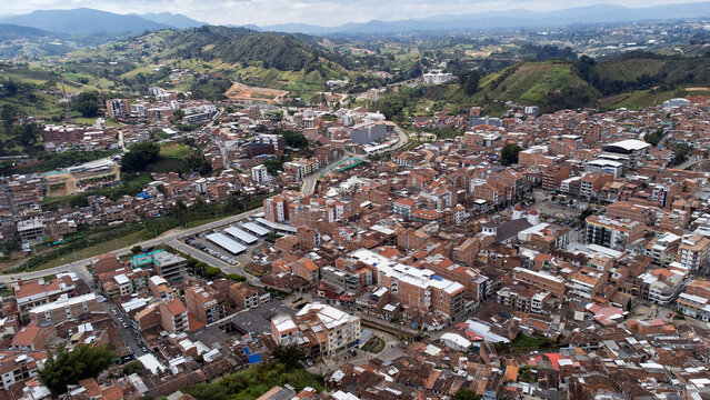 El Santuario, Antioquia - Colombia. January 20, 2024. Founded on May 11, 1765 by Captain Antonio Gomez de Castro