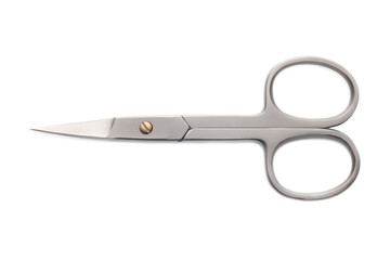 Nail scissors isolated on white