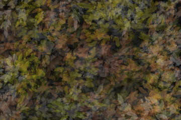 fondo de acuarela abstracta, con textura,  brillante,  otoño, naranja, amarillo, grunge, variopinto, temática floral, hojas, estación , cambio, festividad, Vacío,  para diseño, bandera web, redes, 