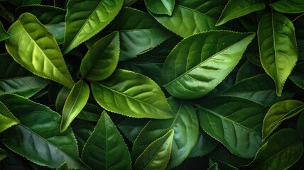 exotic tea leaves through captivating photography that highlights their unique textures, colors, and shapes.