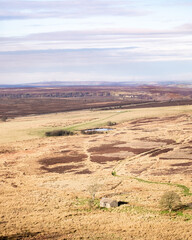 North York Moors from Whinny Nab - North Yorkshire UK 