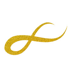 Yellow Squiggle Line Curved Divider 