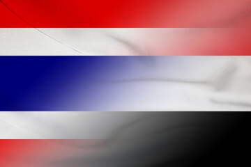 Thailand and Sudan official flag transborder negotiation SDN THA