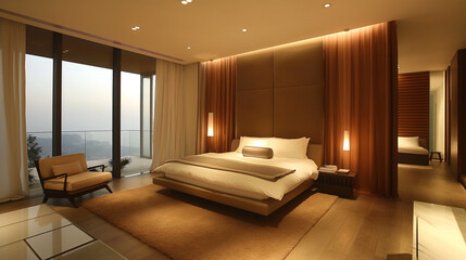 Sunset Serenity: A Harmonious Retreat with Panoramic Views