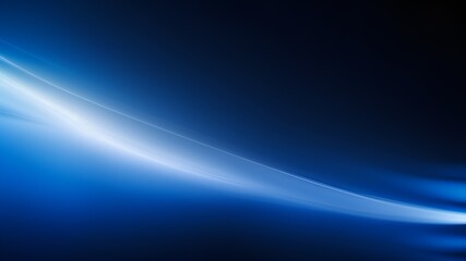 White blue black blurred abstract gradient on dark grainy background, glowing light