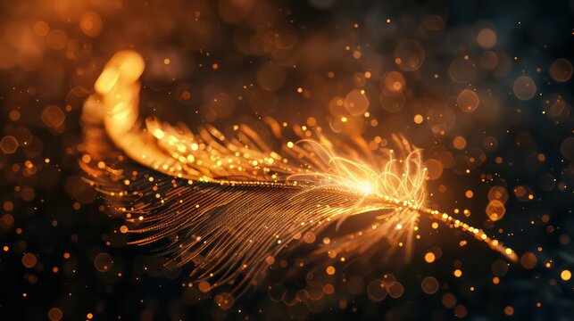 feather light flash grunge background texture, abstract natural feather backdrop