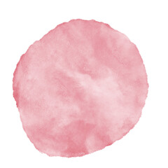 Abstract Watercolor Circle Decor