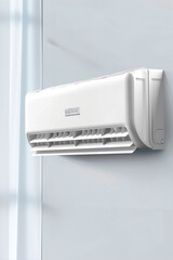 Wall Mounted Air Conditioner on Wall