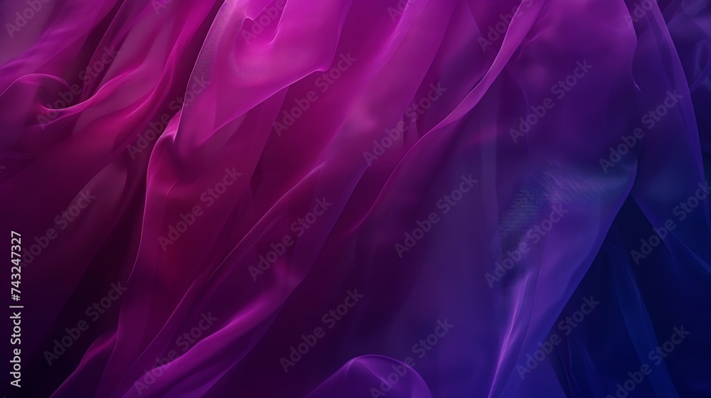 Fototapete dark magenta fuchsia blue abstract matte background for design space deep purple color gradient web 