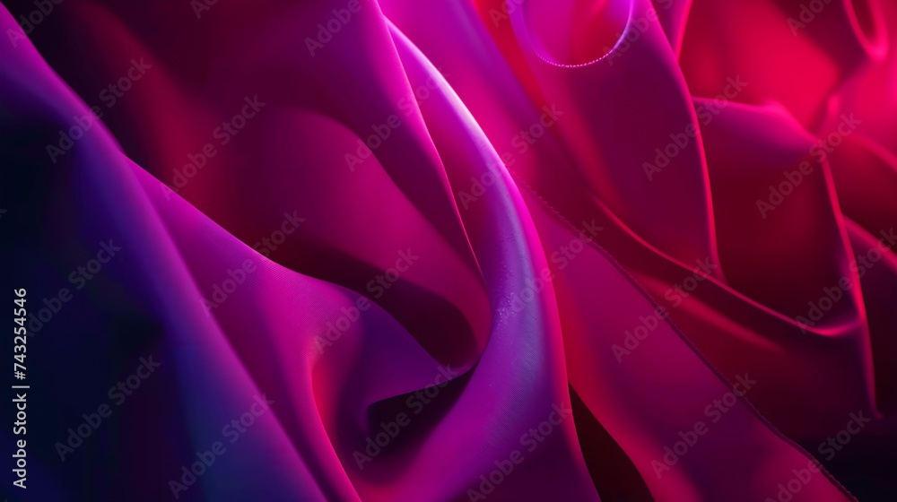 Leinwandbilder dark magenta fuchsia blue abstract matte background for design space deep purple color gradient web 