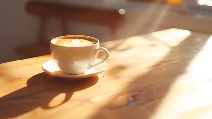 coffee latte art : Generative AI