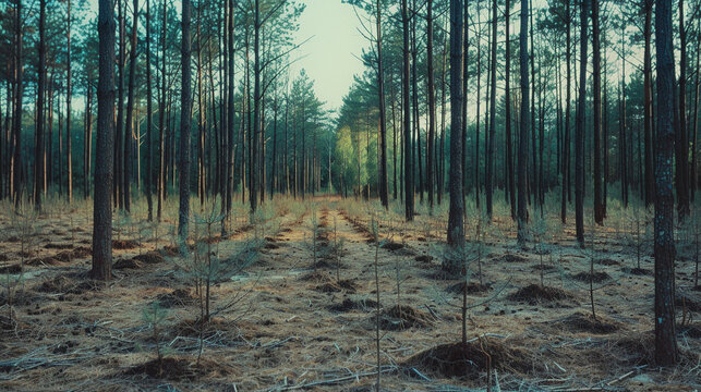 Branching Out For Earth Day: Volunteers Planting Trees For A Greener Future, Generative Ai