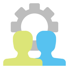 Obraz premium Team Management Icon