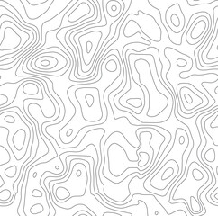 Seamless topographic background pattern