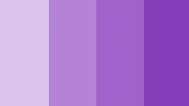 Color swipe transition of Different Shades Of purple