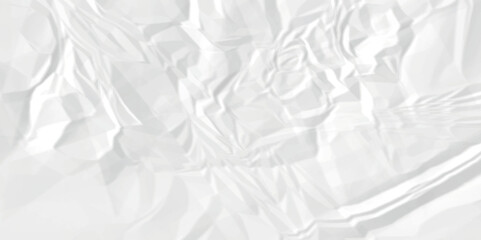 White crumpled paper texture . White wrinkled paper texture. White paper texture . White crumpled and top view textures can be used for background of text or any contents.