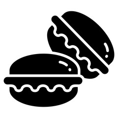 Macaron  Icon Element For Design
