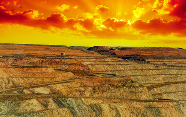 The Super Pit Kalgoorlie Gold mining Western Australia