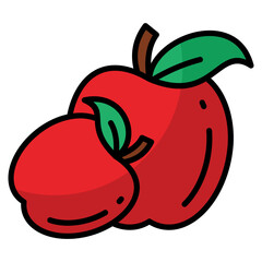 Apple  Icon Element For Design